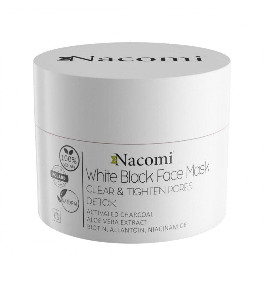 Nacomi White & Black Face Deep Mask 50 ml - Mrayti Store