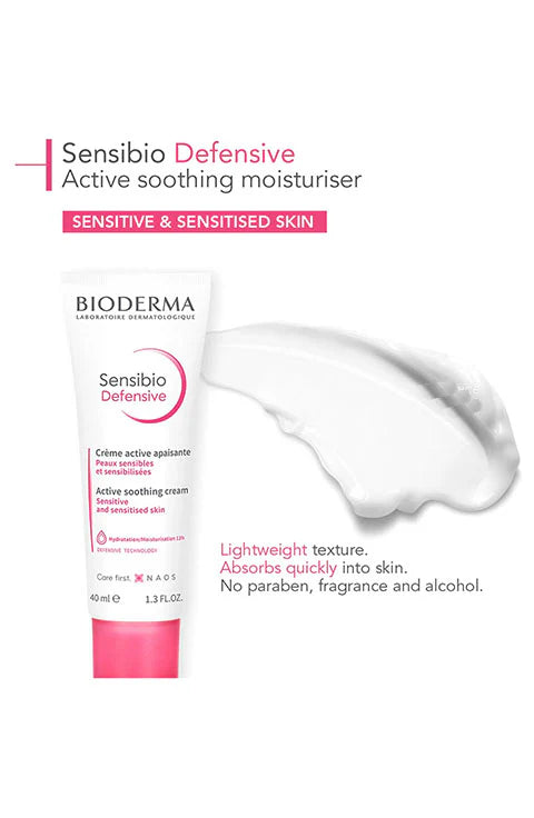 Bioderma Sensibio Defensive Cream For Sensitive Skin 40 ml