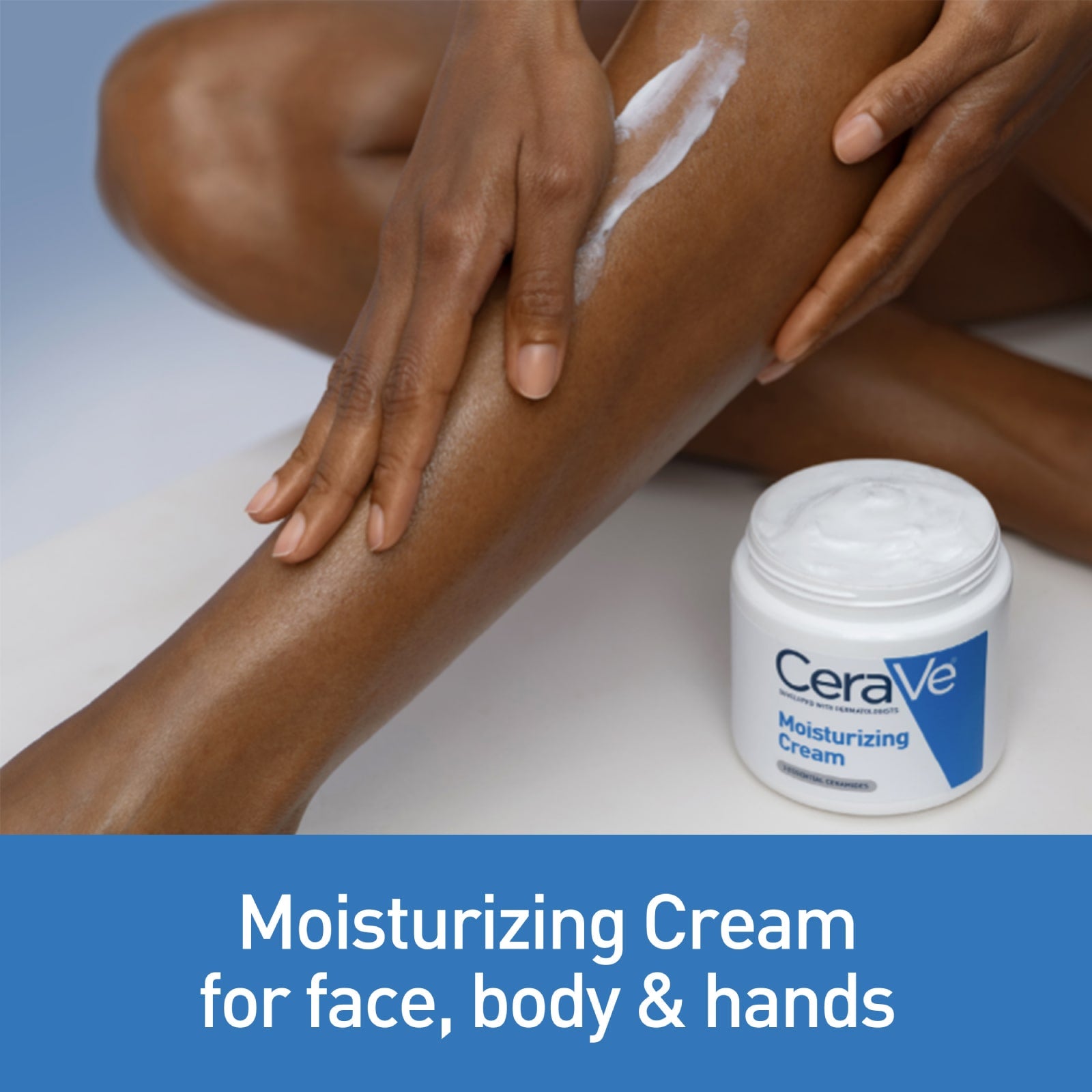 Cerave Moisturizing Cream for Dry Skin with Hyaluronic Acid 454 gm