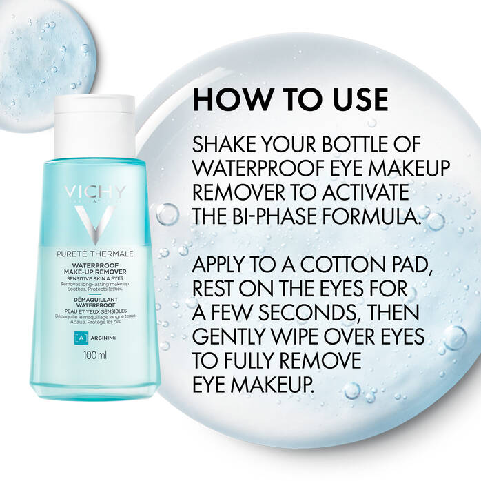 Vichy Purete Thermale Bi-Phase Waterproof Eye Makeup Remover 100ml