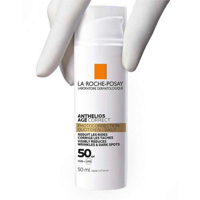 La Roche Posay Anthelios Age Correct SPF50 Anti Ageing Invisible Sunscreen with Niacinamide 50ml