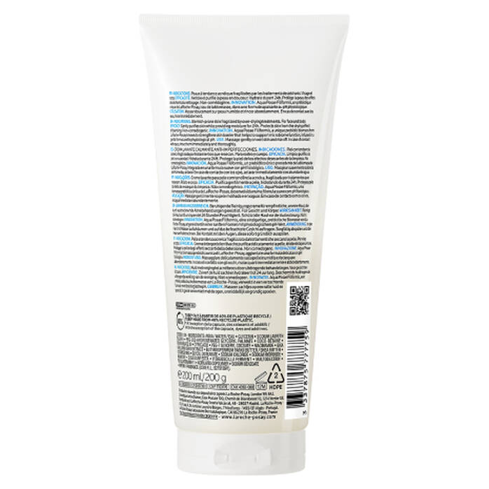 La Roche Posay Effaclar H Isobiome Hydrating Cleansing Cream for oily, and acne prone skin 200ml