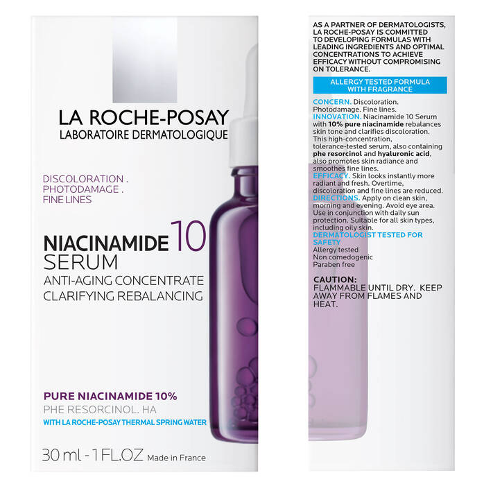 La Roche-Posay Pure Niacinamide 10% Serum for Dark Spots 30ml