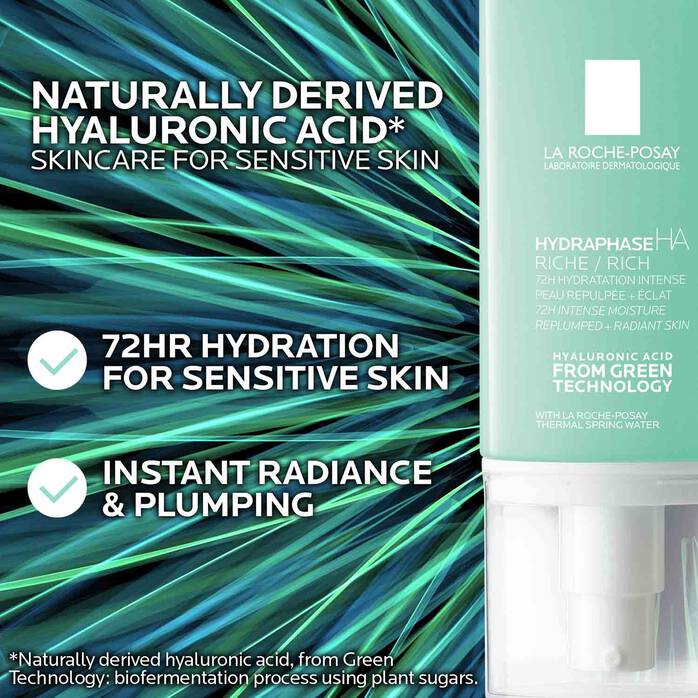 La Roche-Posay Hydraphase HA Rich Moisturiser for Sensitive Skin 50ml