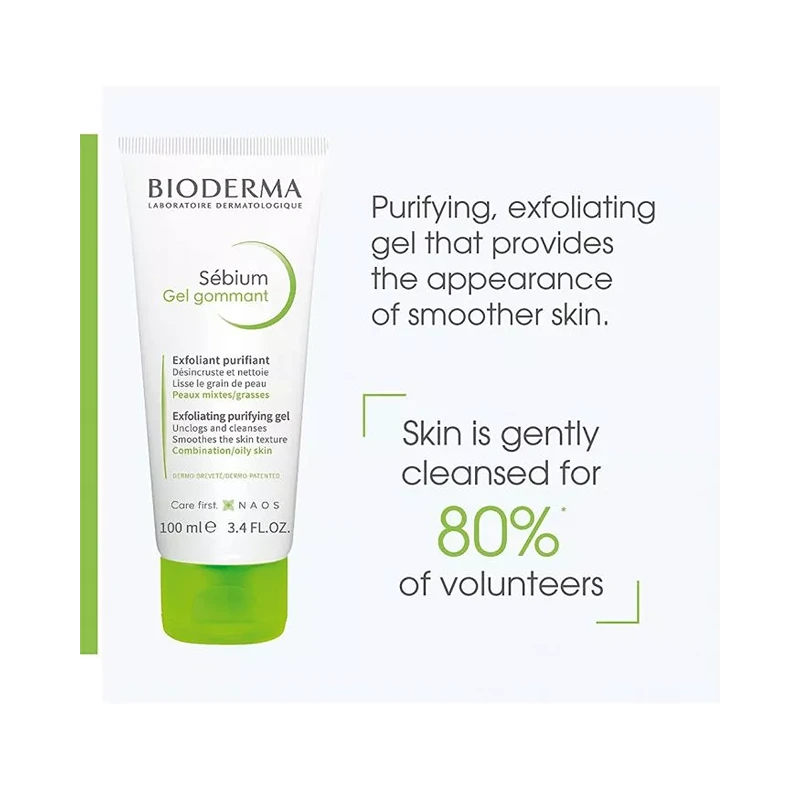 Bioderma Sebium Exfoliating Purifying Gel 100 ml