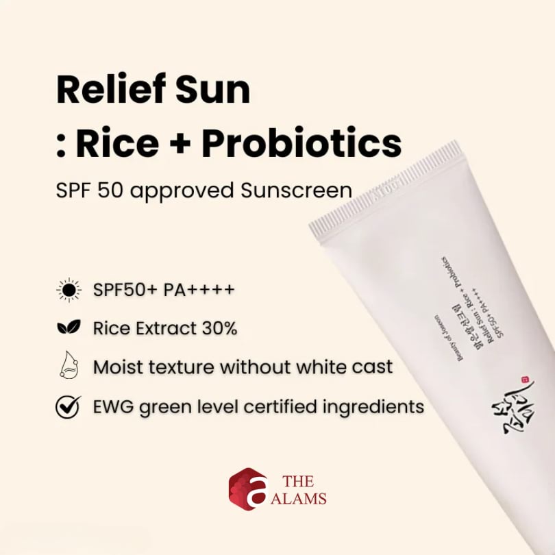 Beauty of Joseon Relief Sun Rice + Probiotics SPF 50+ PA ++++ 50 ml