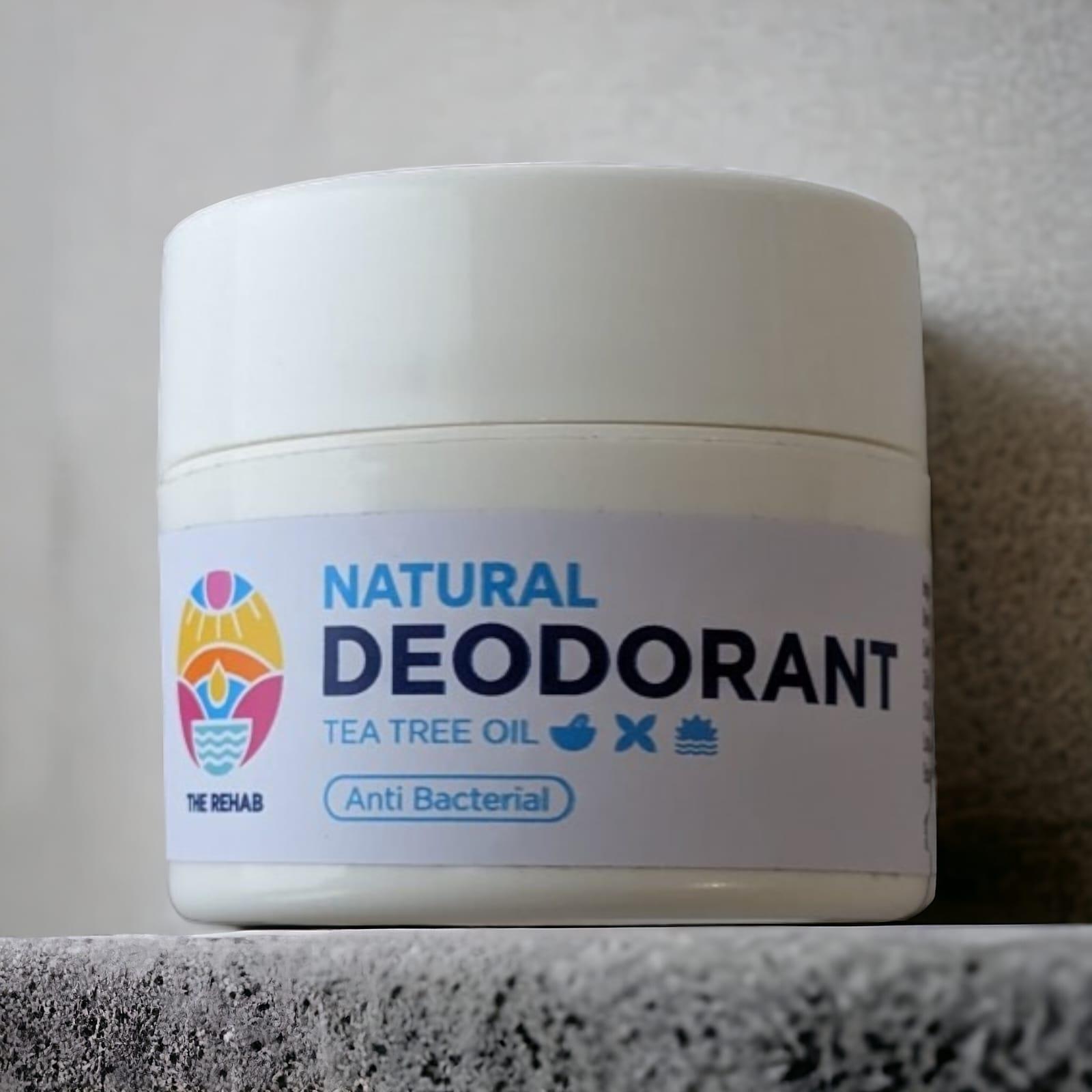 The Rehab Natural Antibacterial Deodorant 50 ml - Mrayti Store