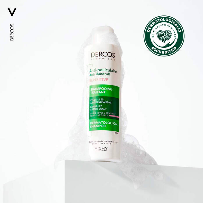 Vichy Dercos Anti Dandruff Shampoo for Sensitive Scalp 200ml