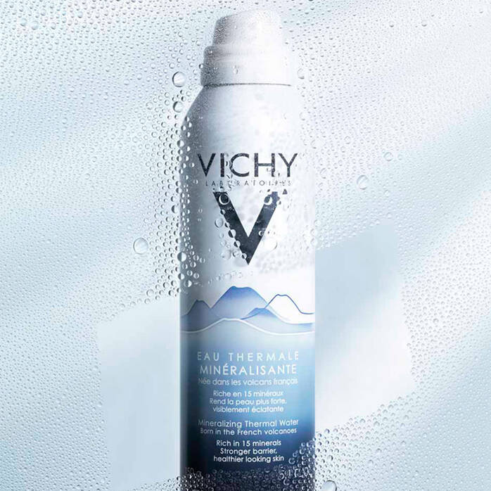 Vichy Mineralizing Thermal Water, Hydrating Face Mist with Natural Antioxidants 150 ml