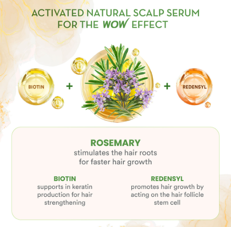 WOW Skin Science Rosemary With Biotin Hair Serum 50 ml