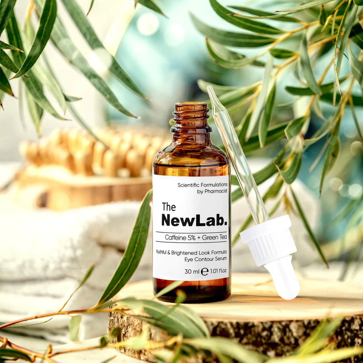 The NewLab Caffeine 5% + Green Tea Eye Contour Serum 30ml