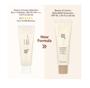 Beauty of Joseon Daily Relief Sunscreen SPF 40 50 ml