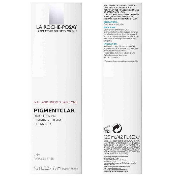 La Roche-Posay Pigmentclar Foaming Cream Cleanser for Dark Spots 125ml