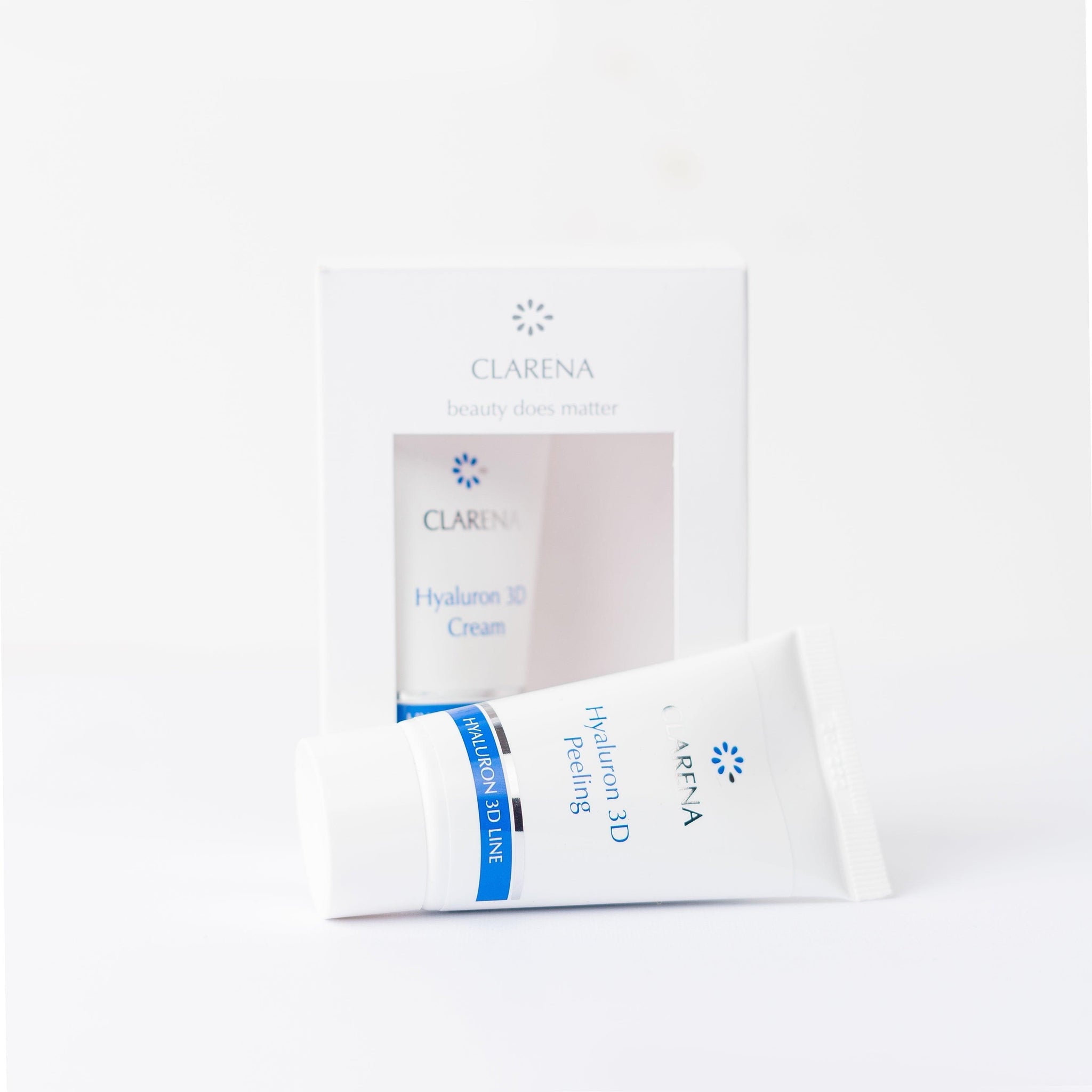 Clarena Hyaluron 3D Peeling & Cream Gift Set | Mrayti Store