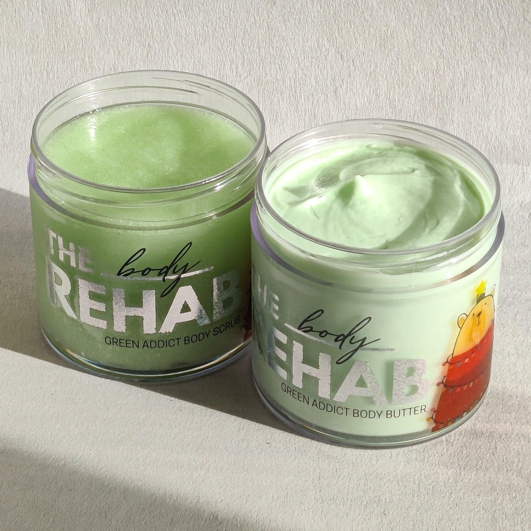 The Rehab Body Butter - Green Addict | Mrayti Store