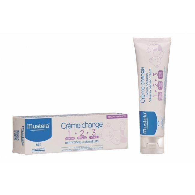 Mustela Vitamin Barrier Cream Protective anti-diaper rash cream 100 ml | Mrayti Store