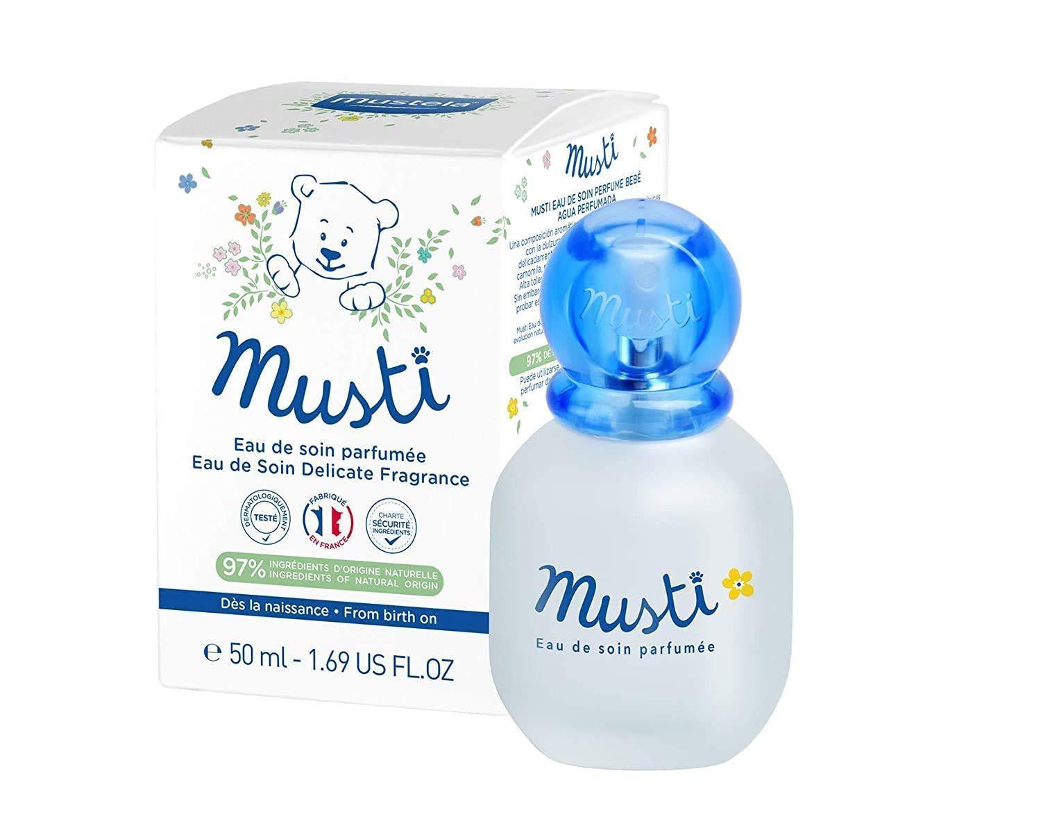 Mustela Musti Perfume An Alcohol-Free Fragranced Water 50 ml - Mrayti Store